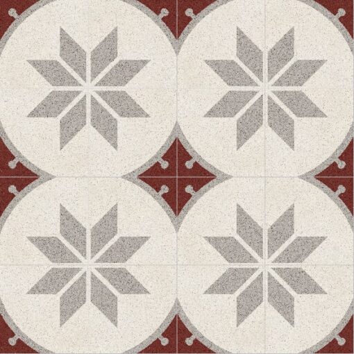 Cement Tile Basic Design Traditional 080 20X20 - Image 2