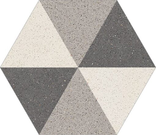 Cement Tile Hexagon Group 20-006 20X23