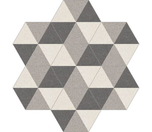 Cement Tile Hexagon Group 20-006 20X23 - Image 2