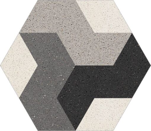 Cement Tile Hexagon Group 20-013 20X23