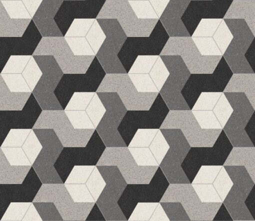 Cement Tile Hexagon Group 20-013 20X23 - Image 3