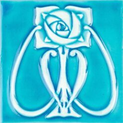 Ceramic Tile Handmade Decor 08 Rose 15X15