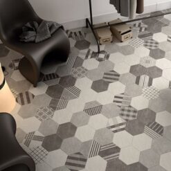 Hexagon Cement Tiles